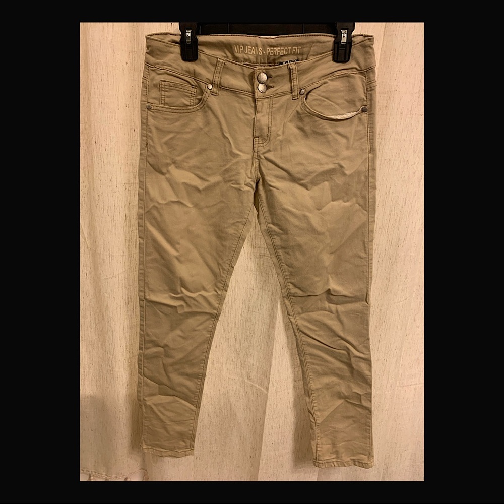 Khaki Skinny Jeans